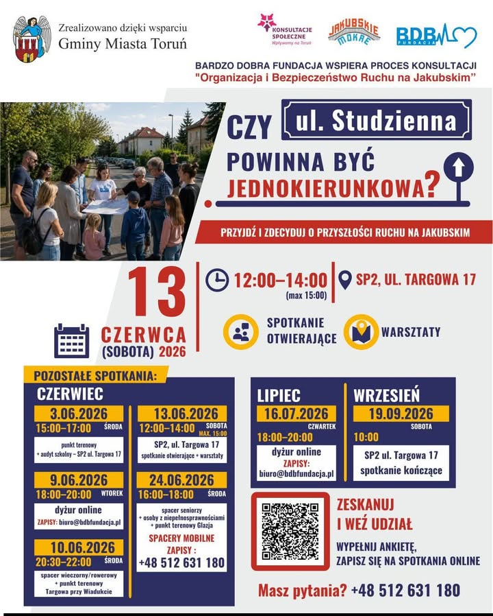 🚗 Wakacje są spokojniejsze. Co się zmieni, gdy rozkręci się szkolny ruch? Na Jakubskim Prz